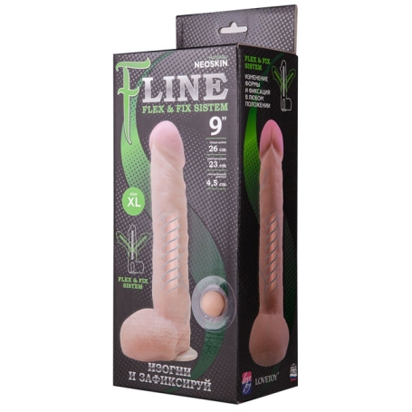 Фаллос гибкий Lovetoy F Line