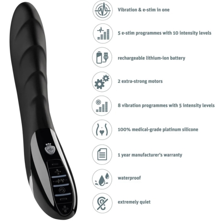 Вибратор с электростимуляцией Mystim Sizzling Simon