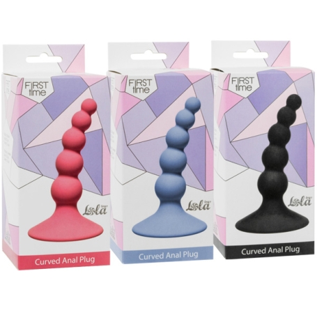 Анальная пробка Ribbed Plug, 10 см
