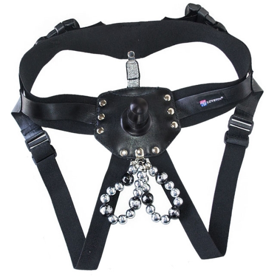 Страпон Lovetoy Glamour Black