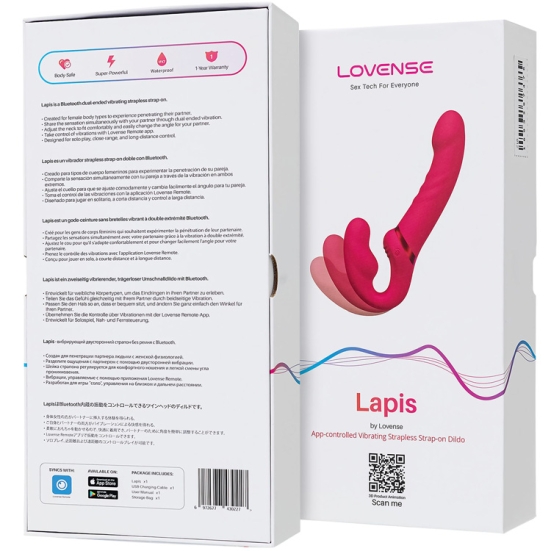 Страпон безремневой Lovense Lapis